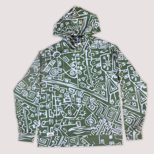 Adaptive Sport Hoodie - Oaxaca print